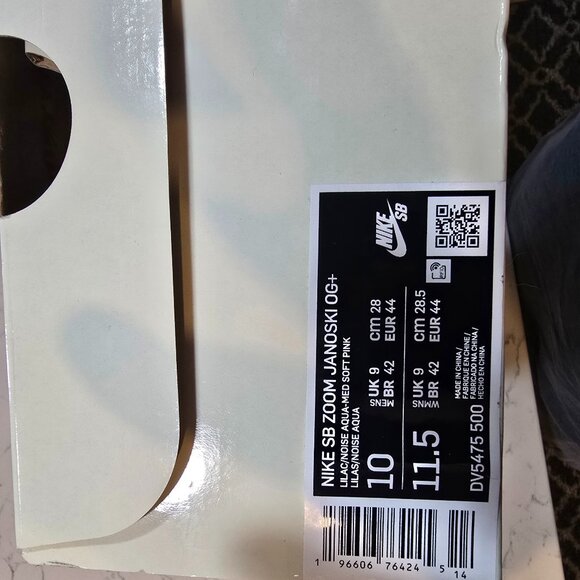 BRAND NEW Nike SB Janoski+ 'Lilac Medium Soft Pink' DV5475-500 MENS SIZE 10 SHOE - Picture 9 of 13